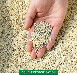 Litière pour chat de haute qualité, mélange de bentonite et de tofu, perles désodorisantes, écologique, jetable aux toilettes, agglomération rapide, fournitures pour animaux de compagnie, OEM - Product Image 5