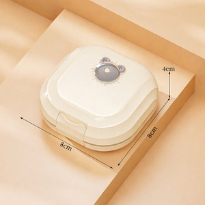 Pastillero Portátil, Estuche para Guardar Medicamentos, Estuche para Pastillas de Viaje, Contenedor de Vitaminas, Organizador de Medicamentos con Contador de Uso - Product Image 3