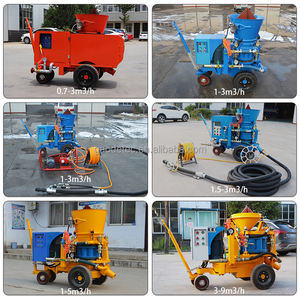 Spraying refractory materials refractory <strong>shotcrete</strong> <strong>machine</strong> Gaodetec <strong>used</strong> for 1 year new 8~9m3/min iso ce - Product Image 5