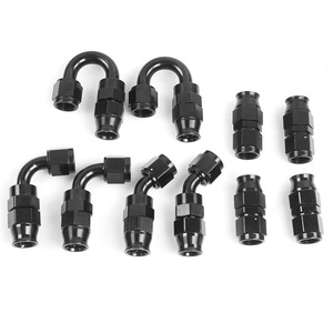 An6 8 10 <b>PTFE</b> Coolant Hose Fittings For Retrofit Upgrade Universal Fitment - Product Image 3