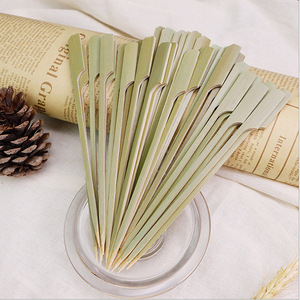 Palillos de Bambú Teppo Sostenibles, Resistentes y Desechables, Palitos para Banderas con Logotipo Personalizado, Empaquetado al por Mayor, Precio de Fábrica Económico - Product Image 2