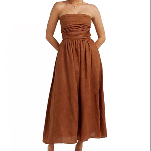 Tube Top Dress - 2025 Sexy Sleeveless Maxi Style