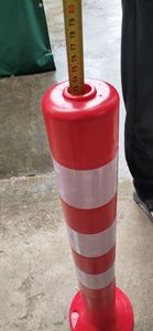 Poste Delimitador de Tráfico de Plástico de 75CM a Precio Económico - Product Image 5