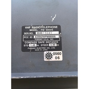 Furuno Vhf <b>Radio</b> 25W Channel 16 <b>Marine</b> Communication Equipment - Product Image 2