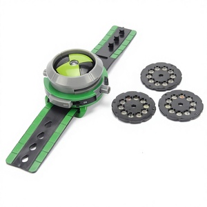 2025 New <strong>BEN10</strong> Electronic <strong>Watch</strong> Game Machine 0-3M Infant Toy Projection Function PVC Material Made in China Color Box Packaging - Product Image 1