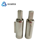 Charnières à amortisseur à fermeture douce en acier inoxydable 1012D pour couvercles de bar de cuisine et de lave-vaisselle, direct usine