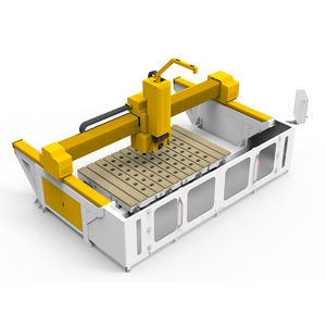 4 trục <span class=keywords><strong>5</strong></span> trục <span class=keywords><strong>CNC</strong></span> cầu thấy trung tâm chế biến đá - Product Image 5