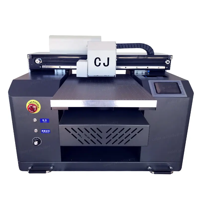 Jucolor 유리 나무 PVC 엠 보스 인쇄 UV 프린터 A3 디지털 프린터 펜 인쇄