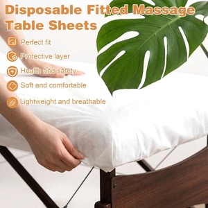 PP Non Woven Disposable Bed Covers 10 Pack Soft Breathable Fitted Massage Table Covers for Spa Facial Esthetician Salon - Product Image 4