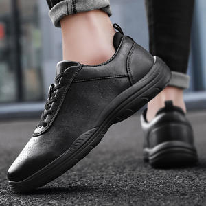 Chaussures en cuir faites à la main de haute qualité 2026, chaussures de sport à semelle souple, en cuir de vachette véritable première couche, à lacets, décontractées, pour le voyage - Product Image 5