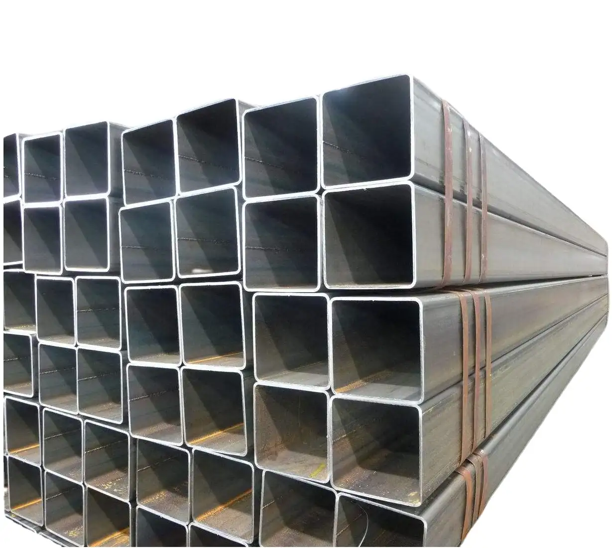 China Square Tube/1x1 to 25x25 inch gi iron square and rectangular tube galvanized ms square steel pipe