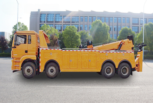 Truk Derek Terintegrasi 8x4 Diesel EURO 5 Tugas Berat Baru dengan Kapasitas Muatan Stabil - Product Image 5