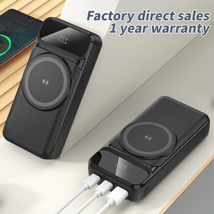 พาวเวอร์แบงค์ PD 22.5W ชาร์จเร็ว ความจุ 20000mAh พร้อมสายชาร์จในตัว 3 เส้น ช่องเสียบ Type-C หน้าจอแสดงผลดิจิตอล พกพาสะดวก - Product Image 4