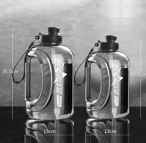 Large Capacity Sports Water <b>Bottle</b> Straw Plastic Drinkware Leak Proof Portable Gym Travel <b>Bottle</b> - Product Image 3