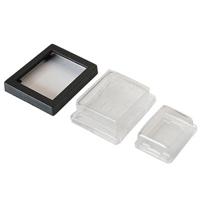 Kopp combinatie schakelaar/wcd proAQA IP44 zwart spatwaterdicht opbouw
