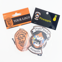 Désodorisant de voiture personnalisé en papier de coton avec logo, à évaporation naturelle, pour usage intérieur