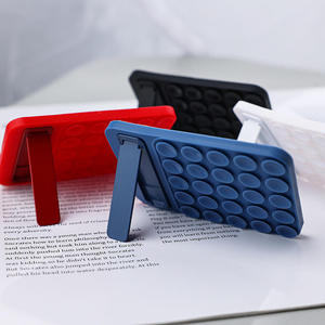 Support de téléphone portable pliable en silicone à ventouse pour douche, bureau, support de maquillage pour smartphone - Product Image 5