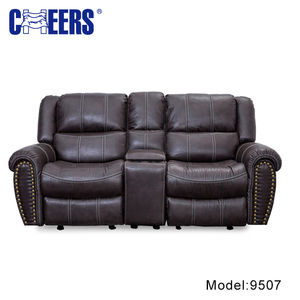 Sofá <span class=keywords><strong>de</strong></span> Salón Reclinable Manual Tapizado en Tela MANWAH CHEERS, Sofá <span class=keywords><strong>de</strong></span> <span class=keywords><strong>3</strong></span> <span class=keywords><strong>Plazas</strong></span> Económico para Salón - Product Image 2