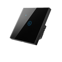 Chauffe-eau mural intelligent Tuya 40A avec commande vocale WiFi, panneau en verre, télécommande, compatible Alice, Google Home, Alexa, interrupteur de chaudière