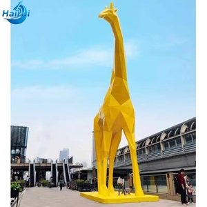 Statues d'animaux sur mesure, décoration intérieure, décoration extérieure grandeur nature, <span class=keywords><strong>girafe</strong></span> créative en résine, statue de <span class=keywords><strong>girafe</strong></span> - Product Image 3