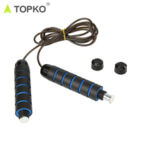 Cuerda de Saltar para Entrenamiento Físico TOPKO con Asas de Espuma