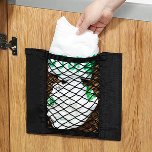 Storage Net Household Kitchen Cabinet Door Garbage Plastic Bag Organizer Magic Stick <b>Shopping</b> Bag Storage Bag - Product Image 3