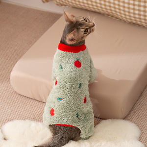 Casacos de Luxo Clássicos e Fofos para Gatos e Cães, de Quatro Patas, em Fleece, Ecológicos e Hipoalergênicos, para Primavera e Inverno – Atacado - Product Image 4