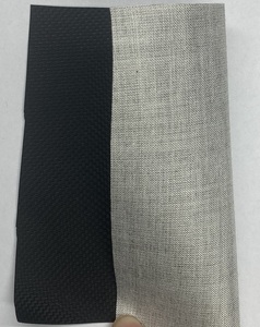 Tissu <span class=keywords><strong>aramide</strong></span>/Nomex/<span class=keywords><strong>Kevlar</strong></span>/PU enduit 270 g/m² noir non tissé sergé uni ignifuge pour usage industriel - Product Image 6