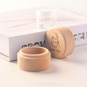 Customized Pattern and Logo <strong>Wooden</strong> Tooth Fairy <strong>Box</strong> Kids Milk Tooth Keepsake <strong>Storage</strong> <strong>Box</strong> - Product Image 3