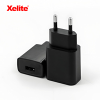 Cargador USB personalizable de fábrica OEM, cargador de teléfono de 5W, CE, enchufe de la UE, Banco de energía, entrada de enchufe de pared, 5V, 2 años de garantía