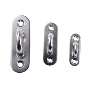 Œil de fixation oblong en acier inoxydable 316 pour usage maritime, anneau en D de 5 mm, plaque de fixation, boucle, gréement, accessoires pour yacht et <span class=keywords><strong>bateau</strong></span> - Product Image 6
