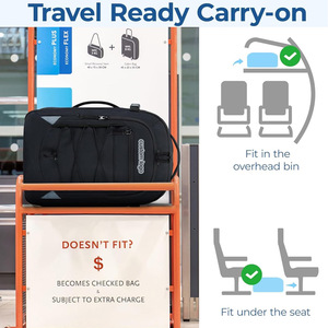 Sac à dos antivol résistant à l'eau de 17,3 pouces pour <span class=keywords><strong>voyages</strong></span> d'affaires, sac de transport pour ordinateur portable, bagage pour hommes et femmes avec sac à chaussures - Product Image 4