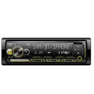 KSD-3309 12 볼트 1din 자동차 오디오 분리형 패널 블루투스 자동차 라디오 플레이어