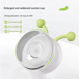 Solucan şekilli interaktif kedi Teaser oyuncak vantuz ile elektrikli akıllı algılama kedi Teaser oyuncak kabarık kuyruk ile - Product Image 2