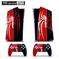 Autocollant en vinyle PVC personnalisé pour la coque de la console de jeu PlayStation PS5 Slim P5 Pro Digital Edition et la manette