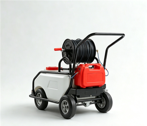 Pulvérisateur électrique agricole 60L sur chariot, pulvérisateur motorisé à batterie pour jardin - Product Image 5