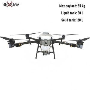 BROUAV High Efficiency 80L RTK Agricultural <b>Drone</b> for Farm Crop Spraying - Product Image 5