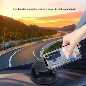 Soporte de teléfono Universal giratorio de 360 grados para salpicadero de coche con soporte estable para teléfonos móviles con <span class=keywords><strong>Parkin</strong></span> - Product Image 4