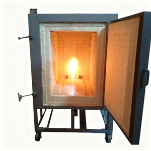 Horno de mufla de inducción usado 500kg 1 tonelada electromagnético Mini vidrio eléctrico derretido pequeño Metal oro venta hierro 380V 12 meses - Product Image 1