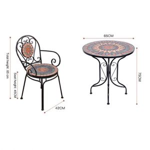 Ensemble de table et chaises de salle à manger d'extérieur moderne pour <span class=keywords><strong>restaurant</strong></span> - Product Image 6