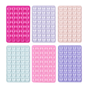 Support de téléphone à ventouse en silicone double face, accessoire adhésif double face pour <span class=keywords><strong>iPhone</strong></span> et Android - Product Image 6
