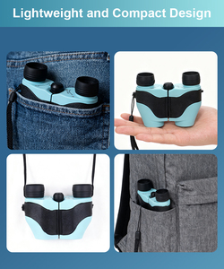 Binoculares de Alta Calidad, Simples, Antideslizantes, HD, Telescopio Compacto para Exteriores, Binoculares 6X18 para Camping - Product Image 3