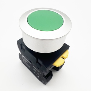 SNB5F-11T 30 मिमी बनाए गए लैच सेल-लॉक वाटरप्रूफ आईपी 65 एक सामान्य रूप से खुला और एक सामान्य रूप से एल्यूमीनियम कैप पुश बटन - Product Image 3