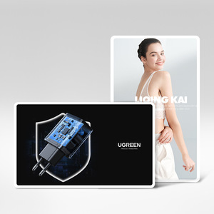 Pantalla LED digital hiseeview de 43-55 pulgadas 4K con montaje en pared y pantalla táctil, pantalla publicitaria para edificios y panel de visualización de datos de gran tamaño - Product Image 5