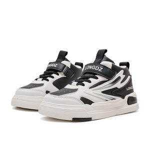 China Factory Direct Supply Unisex Teenage High Cut Leather Kids Casual <strong>Shoes</strong> Anti-Odor Digital Printing Classic Design All - Product Image 1