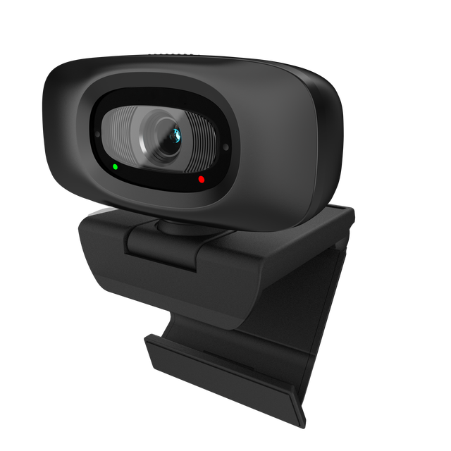 HD 1080P CMOS USB Web Camera with Built-in Digital Microphone for Clear Video Chat and Streaming