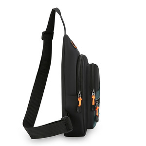 Men's Chest Bag Oxford Cloth Water Resistant Crossbody Bag For Leisure Travel Spring 2024 - Product Image 4
