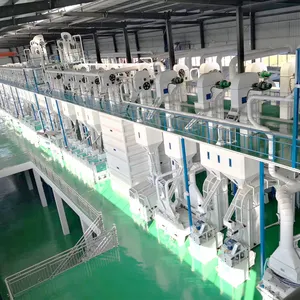Intero set automatico macinazione del riso macchina/paddy riso mulino pianta/riso huller macchina per la vendita