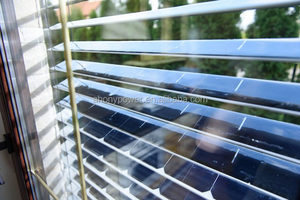Panel <span class=keywords><strong>solar</strong></span> flexible pequeño de 7w personalizado para persianas, lamelas y toldos, semitransparente. - Product Image 5