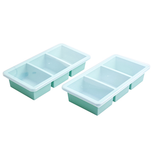 Grand bac à glaçons en silicone pour congélateur <span class=keywords><strong>Super</strong></span> <span class=keywords><strong>cube</strong></span> de soupe 1 tasse moule à soupe en silicone alimentaire pour congélateur - Product Image 2